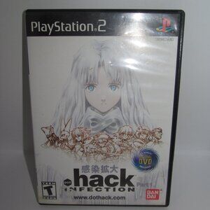 .hack INFECTION Part 1 Sony Playstation 2 PS2 CASE ONLY NO GAME INCLUDED